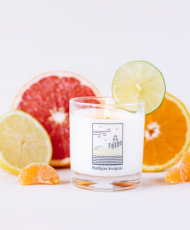 Žvakė namams „Čili ir apelsinas“