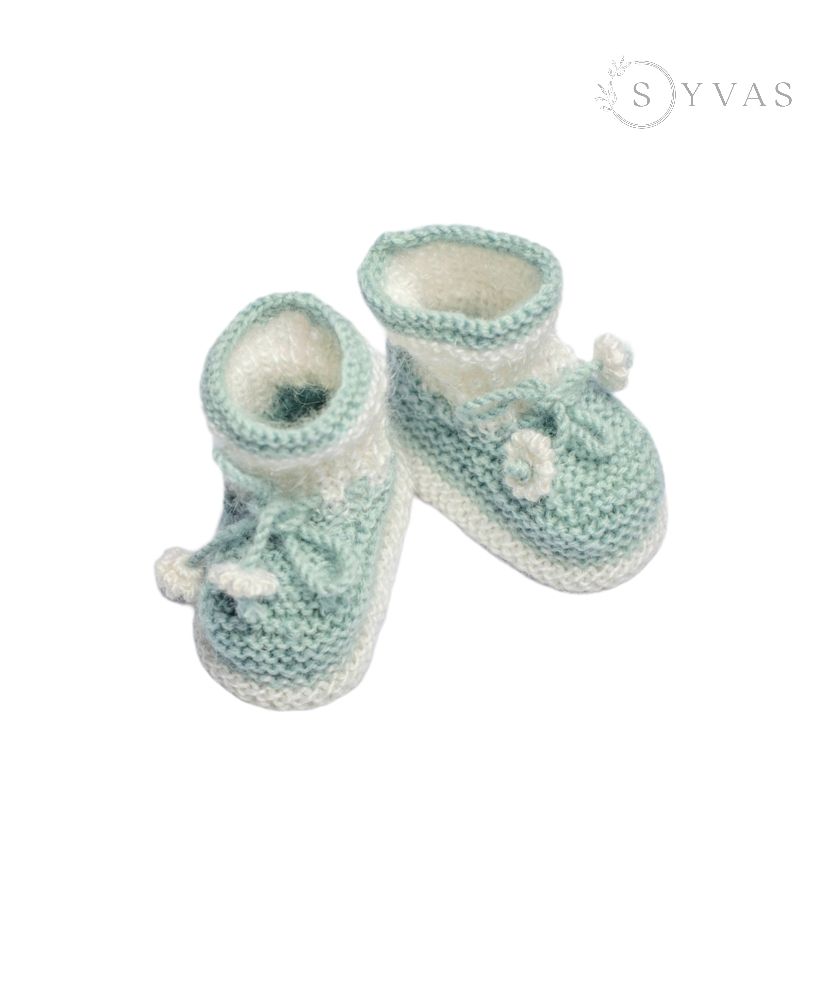 Rankų darbo kūdikių batai „Jam“