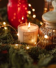 Kvepianti žvakė „Kalėdų šalis“